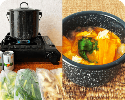 災害時も日常も、簡単料理でしっかり栄養！